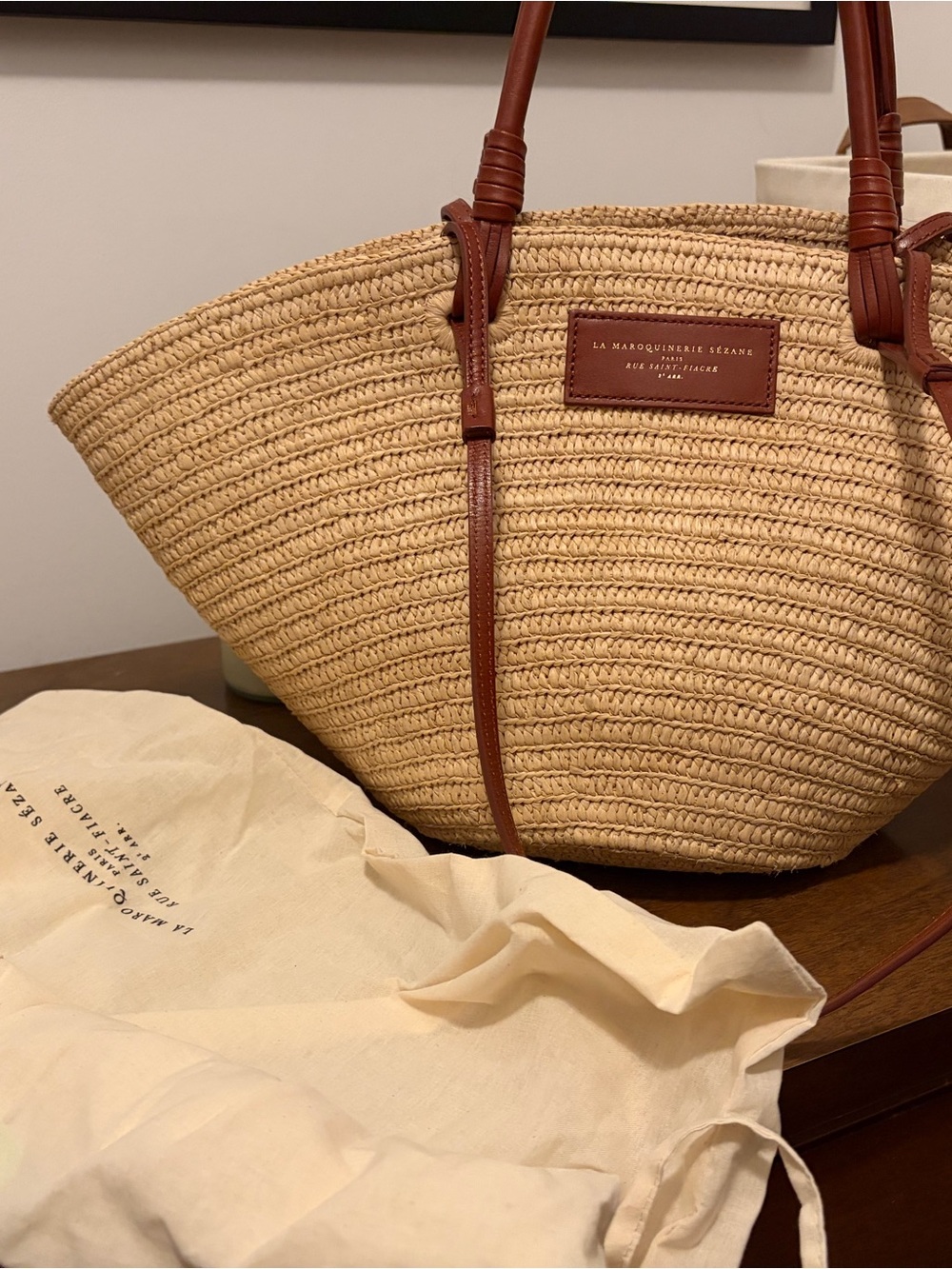 JUSTINE BASKET BAG - Picture 5 of 10